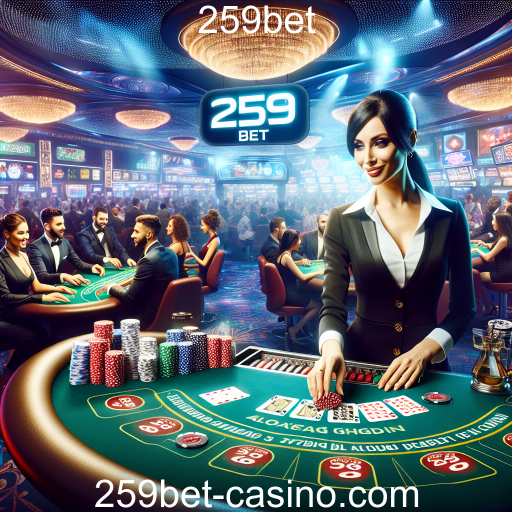 Experiência Imersiva dos Jogos Ao Vivo na 259bet